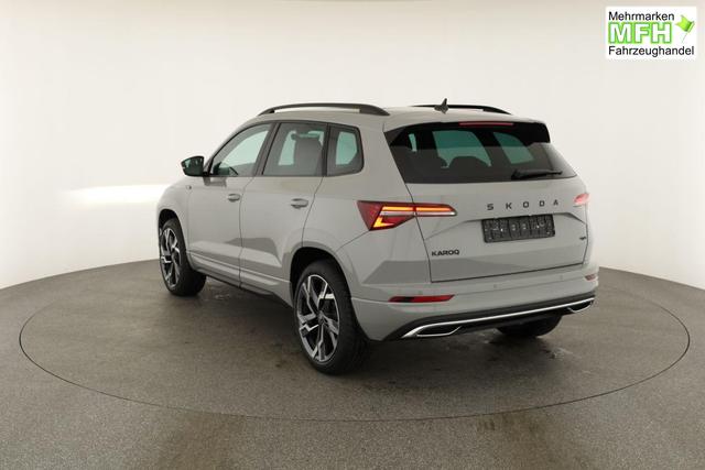 Skoda Karoq Sportline 4x4 2.0 TSI DSG Sportline, Pano, AHK, Navi, Matrix, Side, Winter, 5 J.-Garantie 