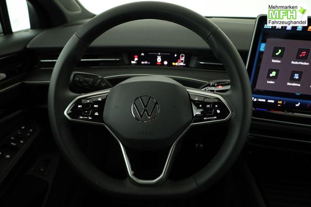 Volkswagen ID.7 Pro 210 kW Black, AHK, HuD, IQ.Light, IQ.Drive, AreaView, Side, 19-Zoll 