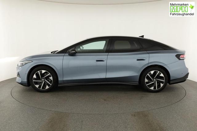 Volkswagen ID.7 Pro 210 kW Black, AHK, HuD, IQ.Light, IQ.Drive, AreaView, Side, 19-Zoll 