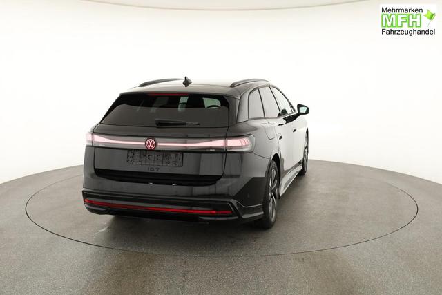 Volkswagen ID.7 Kombi Pro 210 kW Tourer Black, AHK, HuD, IQ.Light, IQ.Drive, AreaView, Side, Winter, 19-Zoll 