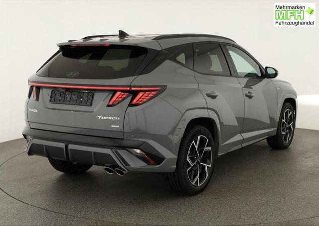 Hyundai TUCSON 1.6 T-GDI DCT 4WD N-LINE, el. Klappe, Teilleder, Navi, Kamera, ACC 
