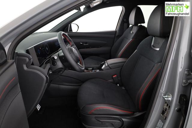Hyundai TUCSON 1.6 T-GDI DCT 4WD N-LINE, el. Klappe, Teilleder, Navi, Kamera, ACC 