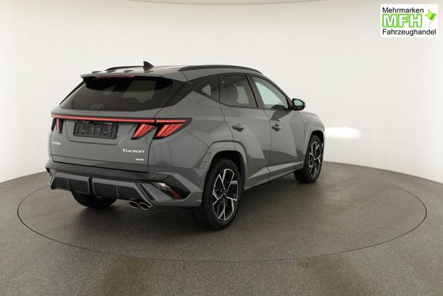 Hyundai TUCSON 1.6 T-GDI DCT 4WD N-LINE, el. Klappe, Teilleder, Navi, Kamera, ACC 