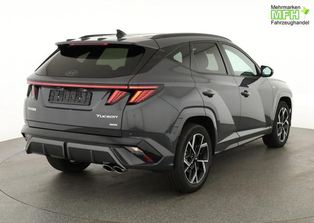 Hyundai TUCSON 1.6 T-GDI DCT 4WD N-LINE, el. Klappe, Teilleder, Navi, Kamera, ACC 