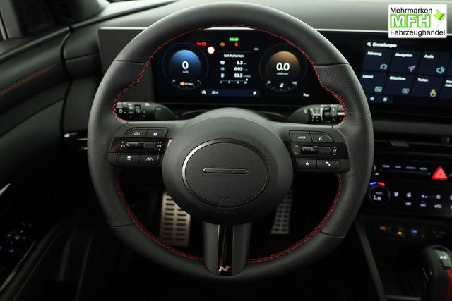 Hyundai TUCSON 1.6 T-GDI DCT 4WD N-LINE, el. Klappe, Teilleder, Navi, Kamera, ACC 