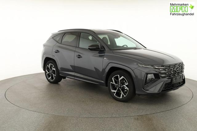 Hyundai TUCSON 1.6 T-GDI DCT 4WD N-LINE, el. Klappe, Teilleder, Navi, Kamera, ACC 