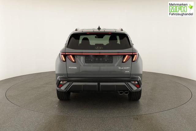 Hyundai TUCSON 1.6 T-GDI DCT 4WD N-LINE, AHK, el. Klappe, Teilleder, Navi, Kamera, ACC 
