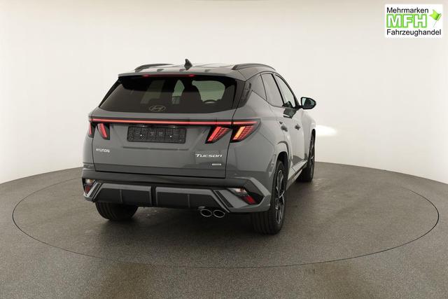 Hyundai TUCSON 1.6 T-GDI DCT 4WD N-LINE, AHK, el. Klappe, Teilleder, Navi, Kamera, ACC 