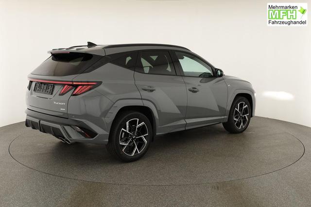 Hyundai TUCSON 1.6 T-GDI DCT 4WD N-LINE, AHK, el. Klappe, Teilleder, Navi, Kamera, ACC 