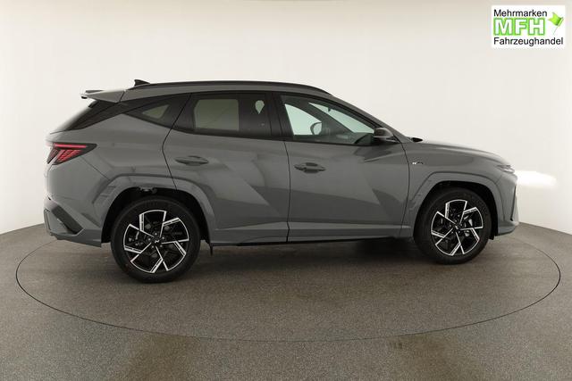 Hyundai TUCSON 1.6 T-GDI DCT 4WD N-LINE, AHK, el. Klappe, Teilleder, Navi, Kamera, ACC 