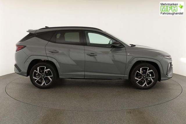Hyundai TUCSON 1.6 T-GDI DCT 4WD N-LINE, AHK, el. Klappe, Teilleder, Navi, Kamera, ACC 