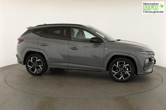 Hyundai TUCSON 1.6 T-GDI DCT 4WD N-LINE, AHK, el. Klappe, Teilleder, Navi, Kamera, ACC 
