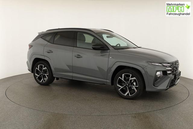 Hyundai TUCSON 1.6 T-GDI DCT 4WD N-LINE, AHK, el. Klappe, Teilleder, Navi, Kamera, ACC 