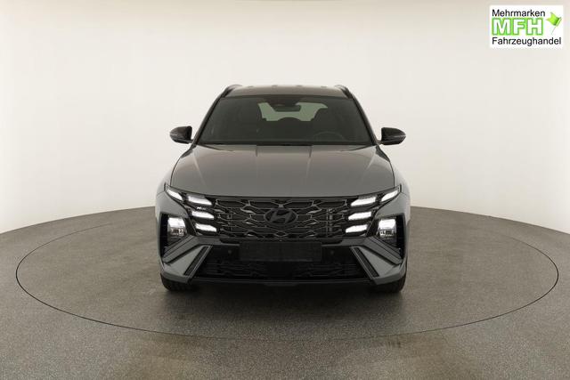 Hyundai TUCSON 1.6 T-GDI DCT 4WD N-LINE, AHK, el. Klappe, Teilleder, Navi, Kamera, ACC 
