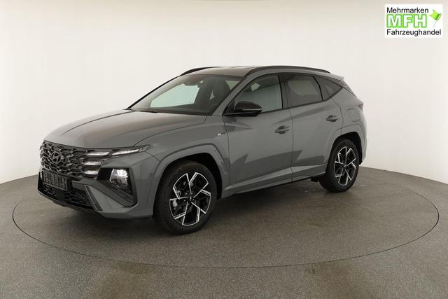 Hyundai TUCSON 1.6 T-GDI DCT 4WD N-LINE, AHK, el. Klappe, Teilleder, Navi, Kamera, ACC 