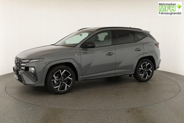 Hyundai TUCSON 1.6 T-GDI DCT 4WD N-LINE, AHK, el. Klappe, Teilleder, Navi, Kamera, ACC 