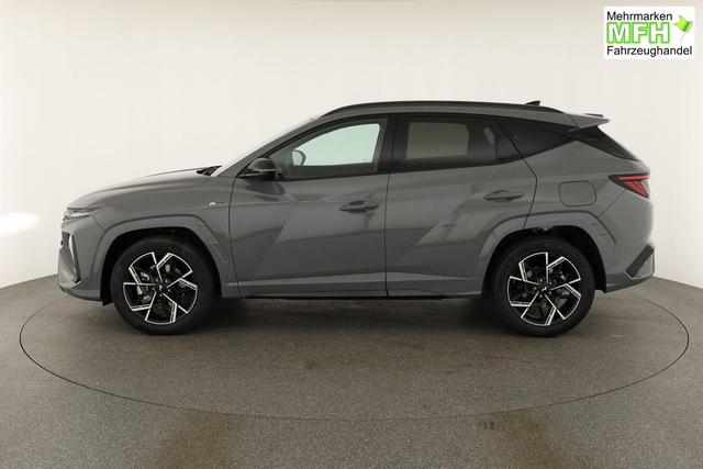 Hyundai TUCSON 1.6 T-GDI DCT 4WD N-LINE, AHK, el. Klappe, Teilleder, Navi, Kamera, ACC 