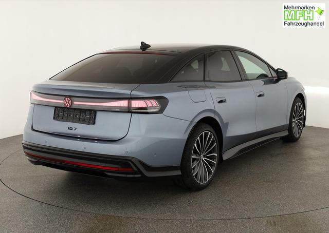 Volkswagen ID.7 Pro 210 kW Black, HuD, IQ.Light, IQ.Drive, AreaView, Side, 20-Zoll 
