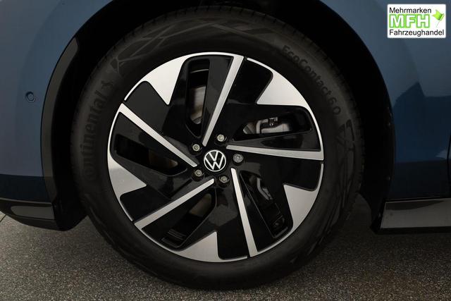 Volkswagen ID.7 Pro 210 kW Black, AHK, HuD, IQ.Light, IQ.Drive, AreaView, Side, 19-Zoll 