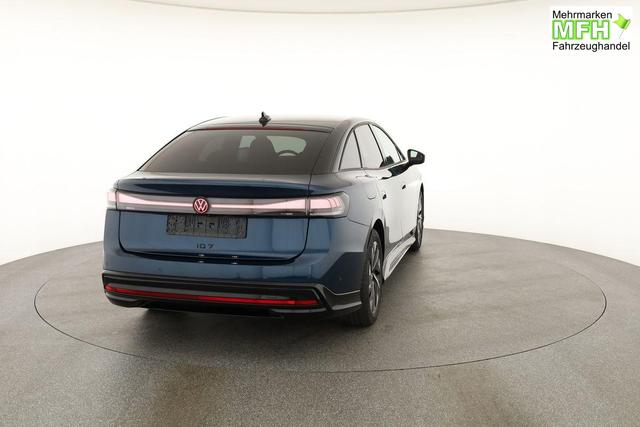 Volkswagen ID.7 Pro 210 kW Black, AHK, HuD, IQ.Light, IQ.Drive, AreaView, Side, 19-Zoll 