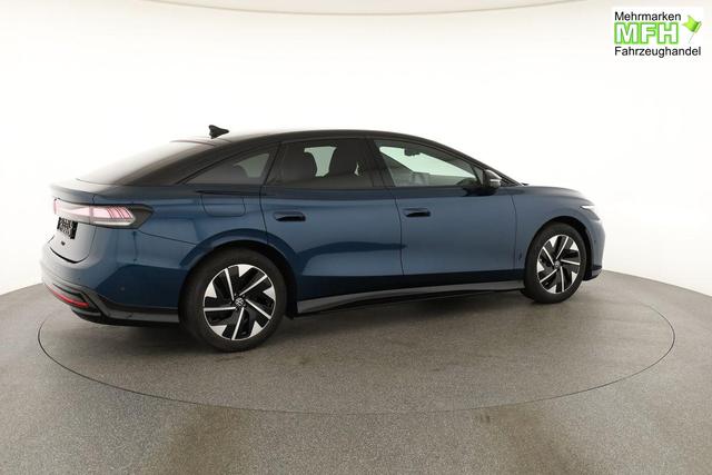 Volkswagen ID.7 Pro 210 kW Black, AHK, HuD, IQ.Light, IQ.Drive, AreaView, Side, 19-Zoll 