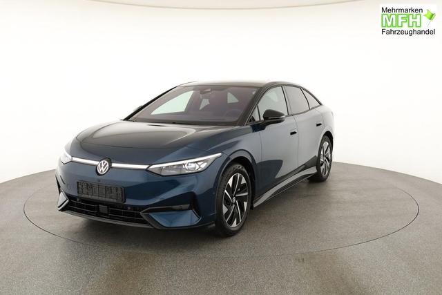 Volkswagen ID.7 Pro 210 kW Black, AHK, HuD, IQ.Light, IQ.Drive, AreaView, Side, 19-Zoll 
