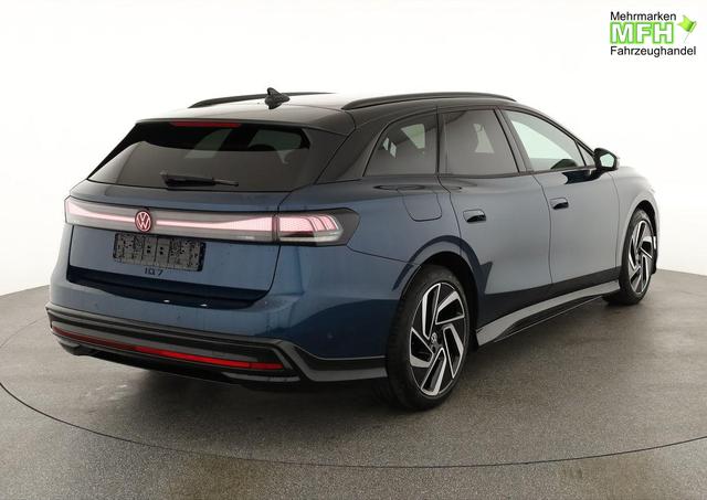 Volkswagen ID.7 Pro 210 kW Tourer Black, AHK, HuD, IQ.Light, IQ.Drive, AreaView, Side, 20-Zoll 