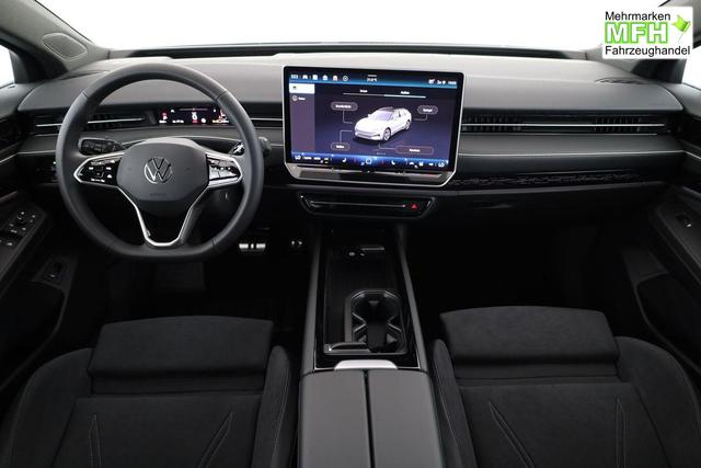 Volkswagen ID.7 Pro 210 kW Tourer Black, AHK, HuD, IQ.Light, IQ.Drive, AreaView, Side, 20-Zoll 