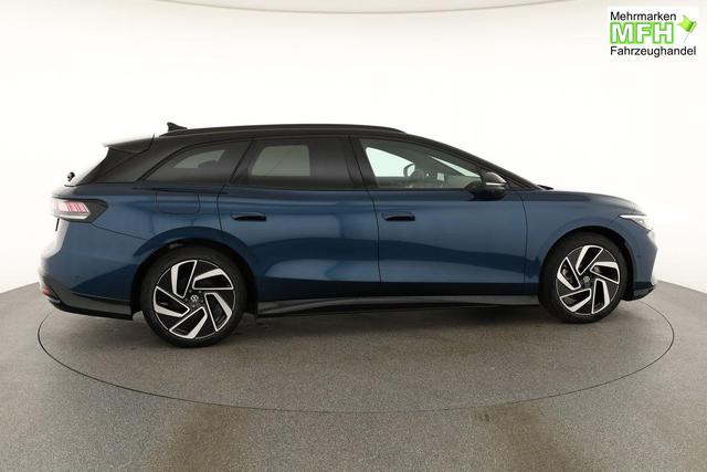 Volkswagen ID.7 Pro 210 kW Tourer Black, AHK, HuD, IQ.Light, IQ.Drive, AreaView, Side, 20-Zoll 