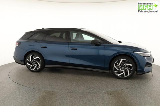Volkswagen ID.7 Pro 210 kW Tourer Black, AHK, HuD, IQ.Light, IQ.Drive, AreaView, Side, 20-Zoll 