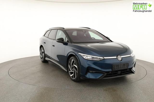 Volkswagen ID.7 Pro 210 kW Tourer Black, AHK, HuD, IQ.Light, IQ.Drive, AreaView, Side, 20-Zoll 