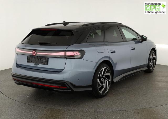 Volkswagen ID.7 Pro 210 kW Tourer Black, AHK, HuD, IQ.Light, IQ.Drive, AreaView, Side, 20-Zoll 
