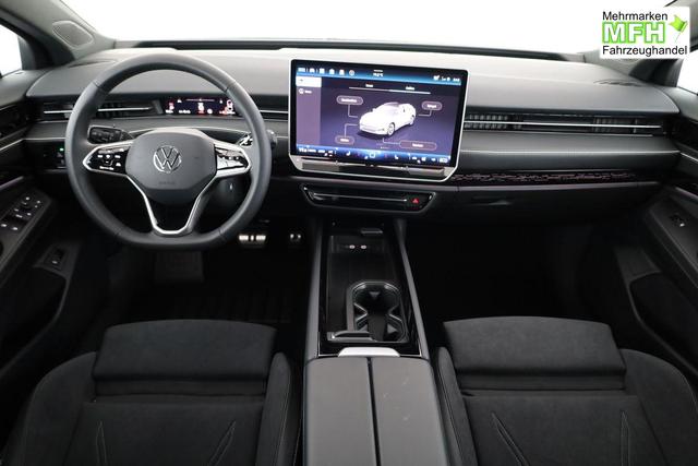 Volkswagen ID.7 Pro 210 kW Tourer Black, AHK, HuD, IQ.Light, IQ.Drive, AreaView, Side, 20-Zoll 