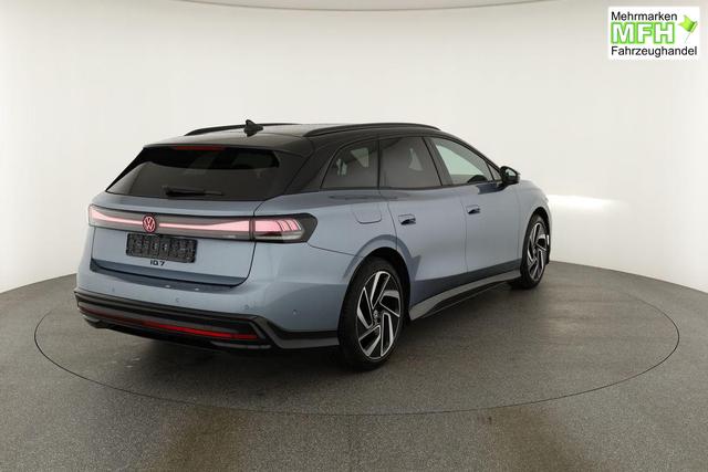 Volkswagen ID.7 Pro 210 kW Tourer Black, AHK, HuD, IQ.Light, IQ.Drive, AreaView, Side, 20-Zoll 