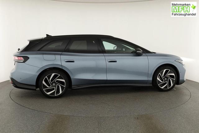 Volkswagen ID.7 Pro 210 kW Tourer Black, AHK, HuD, IQ.Light, IQ.Drive, AreaView, Side, 20-Zoll 