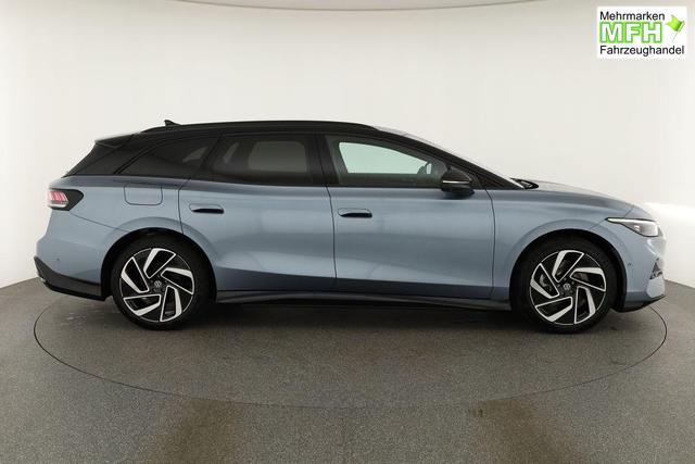 Volkswagen ID.7 Pro 210 kW Tourer Black, AHK, HuD, IQ.Light, IQ.Drive, AreaView, Side, 20-Zoll 