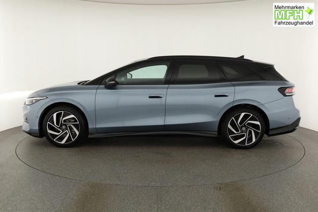 Volkswagen ID.7 Pro 210 kW Tourer Black, AHK, HuD, IQ.Light, IQ.Drive, AreaView, Side, 20-Zoll 