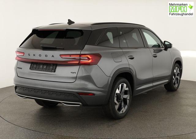 Skoda Kodiaq 2.0 TSI 150 kW 4x4 Sportline DSG Sportline, 7-Sitzer, AHK, Navi, Matrix, Side, Kamera, Winter, 19-Zoll, 4 J.-Garantie 