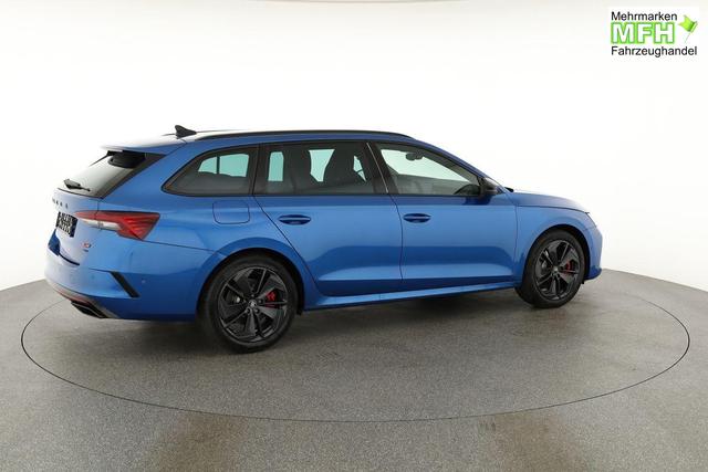 Skoda Octavia Combi 2.0 TSI 195 kW RS DSG, Standheizung, AHK, Navi, Matrix, Side, Winter, 5 J.-Garantie 
