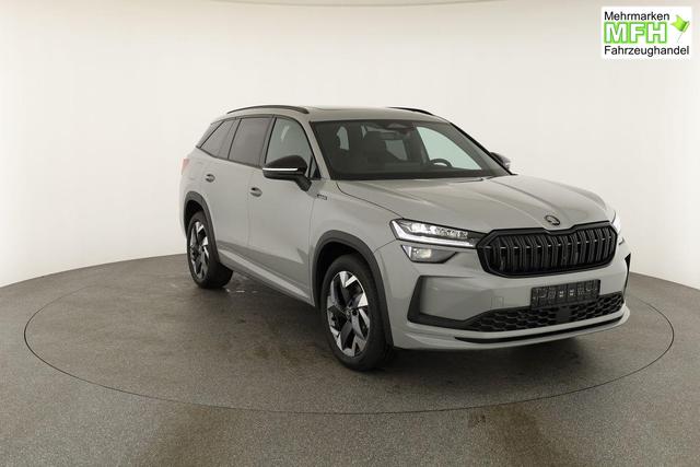 Skoda Kodiaq 2.0 TDI 142 kW 4x4 Sportline DSG Sportline, Pano, AHK, Navi, Matrix, el. Klappe, Side, Winter, 19-Zoll, 4 J.-Garantie 