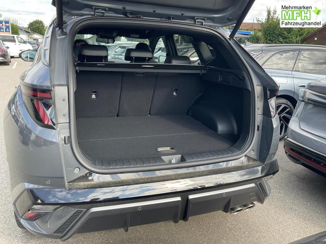 Hyundai TUCSON 1.6 T-GDI DCT 4WD N-LINE, AHK, el. Klappe, Teilleder, Navi, Kamera, ACC 