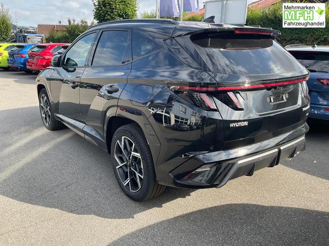 Hyundai TUCSON 1.6 T-GDI DCT 4WD N-LINE, el. Klappe, Teilleder, Navi, Kamera, ACC 