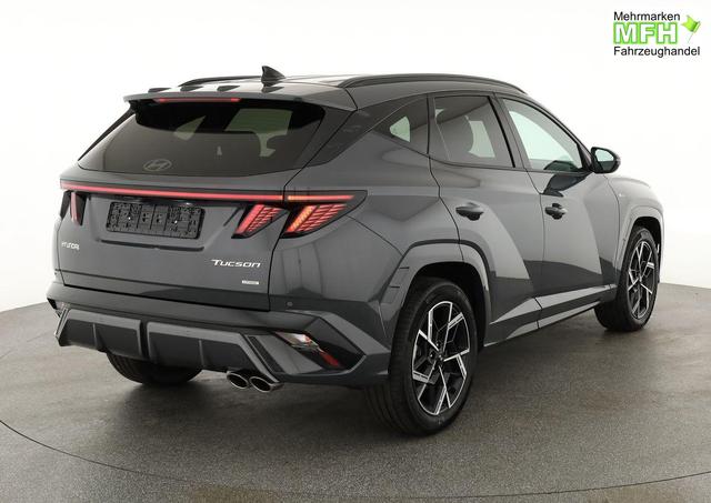 Hyundai TUCSON 1.6 T-GDI DCT 4WD N-LINE, AHK, el. Klappe, Teilleder, Navi, Kamera, ACC 