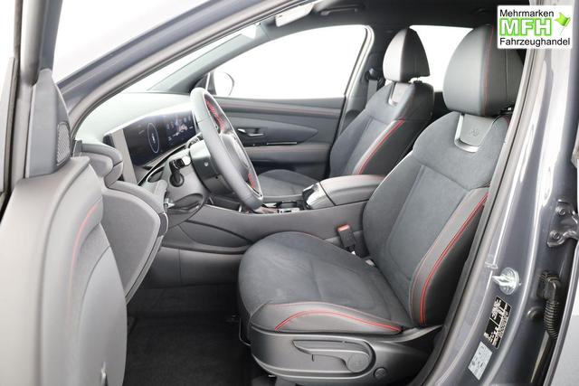 Hyundai TUCSON 1.6 T-GDI DCT 4WD N-LINE, AHK, el. Klappe, Teilleder, Navi, Kamera, ACC 