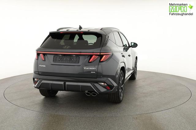 Hyundai TUCSON 1.6 T-GDI DCT 4WD N-LINE, AHK, el. Klappe, Teilleder, Navi, Kamera, ACC 