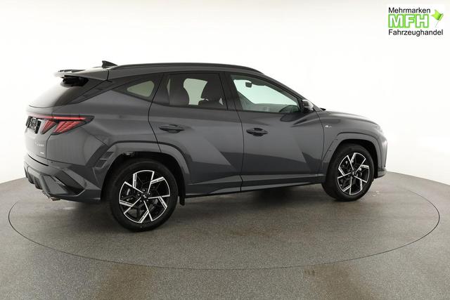 Hyundai TUCSON 1.6 T-GDI DCT 4WD N-LINE, AHK, el. Klappe, Teilleder, Navi, Kamera, ACC 