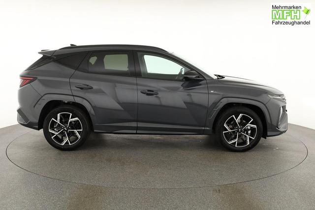 Hyundai TUCSON 1.6 T-GDI DCT 4WD N-LINE, AHK, el. Klappe, Teilleder, Navi, Kamera, ACC 