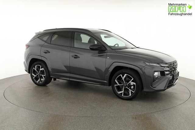 Hyundai TUCSON 1.6 T-GDI DCT 4WD N-LINE, AHK, el. Klappe, Teilleder, Navi, Kamera, ACC 