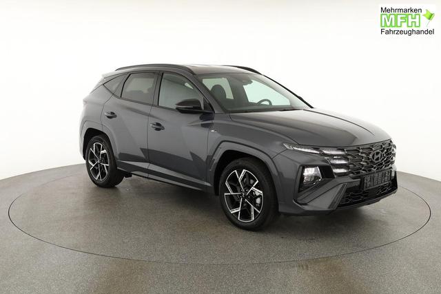 Hyundai TUCSON 1.6 T-GDI DCT 4WD N-LINE, AHK, el. Klappe, Teilleder, Navi, Kamera, ACC 