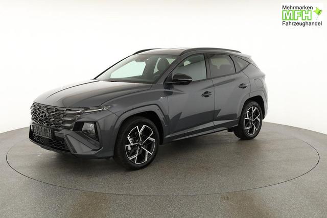 Hyundai TUCSON 1.6 T-GDI DCT 4WD N-LINE, AHK, el. Klappe, Teilleder, Navi, Kamera, ACC 